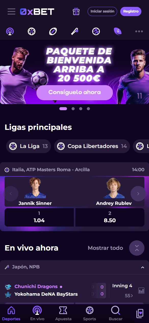 Apuestas deportivas
